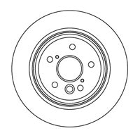 NF PARTS Тормозной диск NF1699044